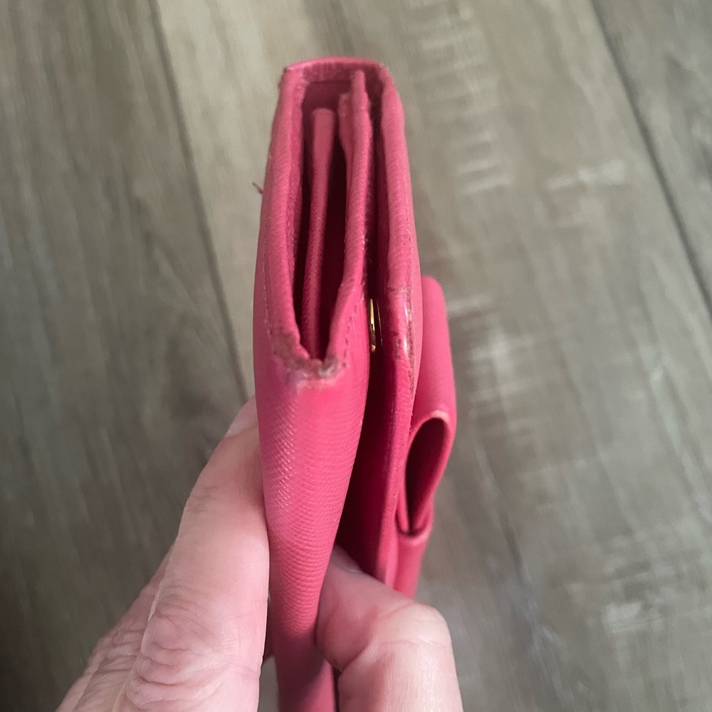 Pink Prada Long Wallet - Picture 7 of 8
